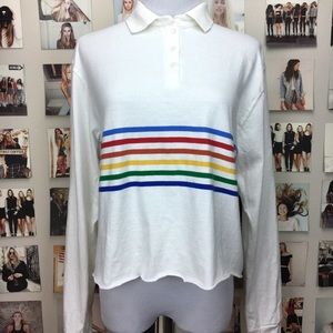 brandy long sleeve collared shirt